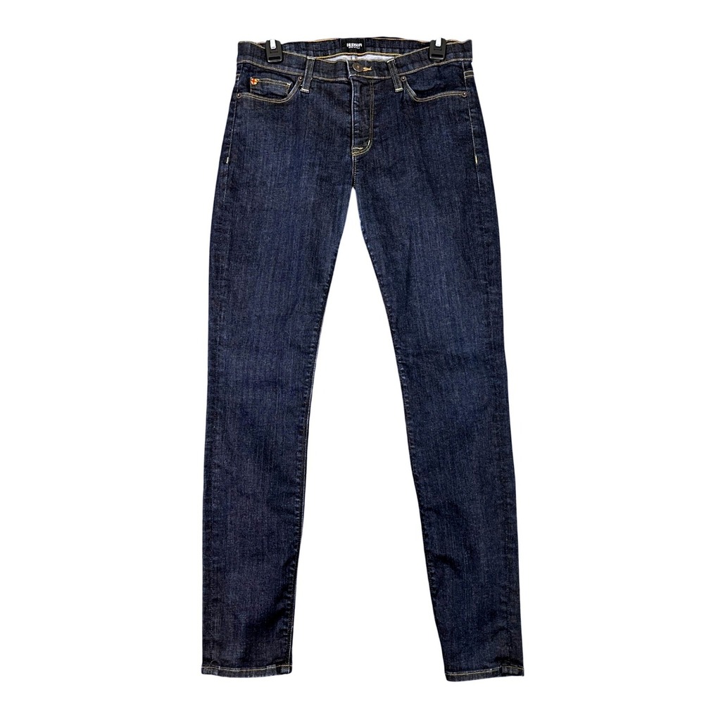 Hudson Nico Super Skinny Jeans Womens 28 Blue Midrise Stretch Denim Made USA